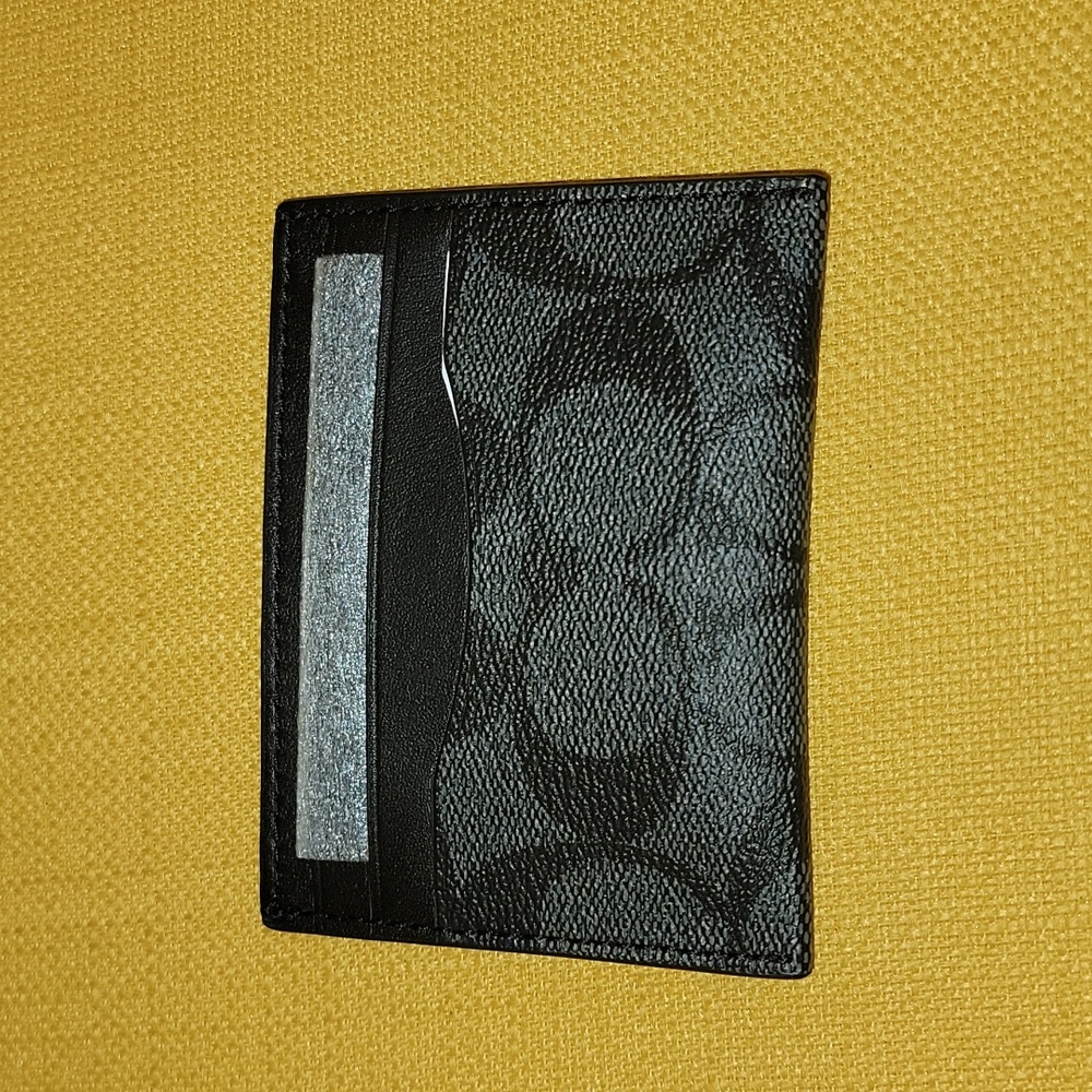 Coach ID card holder